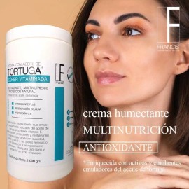 Francis Crema Aceite De Tortuga Multinutriente Francis® 1000grs. 2pz