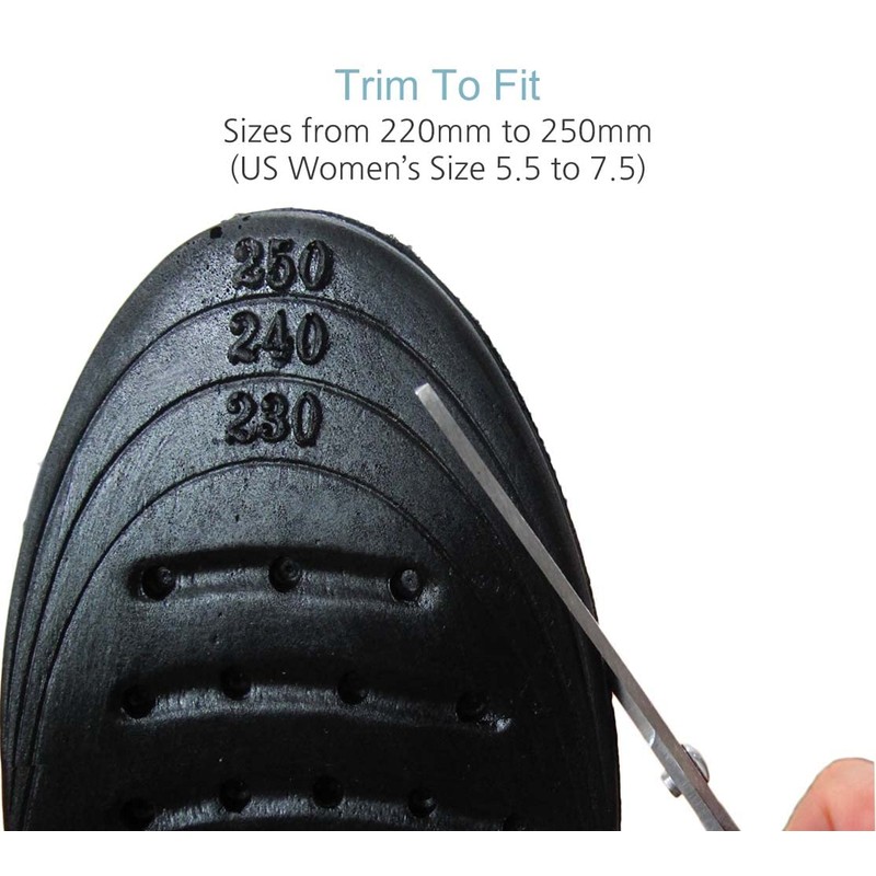 0.4 Inch 2 Left or Right Full Length Insoles Balancer