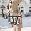 Enkrio Clear Bag for Stadium Events 12x6x12 Clear Tote Crossbody
