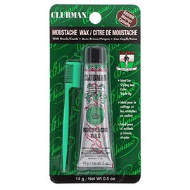 Aii Clubman Pinaud Clubman Moustache Wax, Brown - 1 Each, 1count