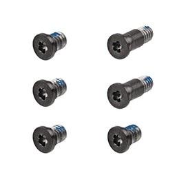 ChenGong - Space Gray Screws 6-Piece 1 Set Bottom Case Screws Pentalobe P5 923-01413 Replacement Compatible with 13" A1706 2016 2017 A1989 2018 2019 A2251 2020(Space Gray)