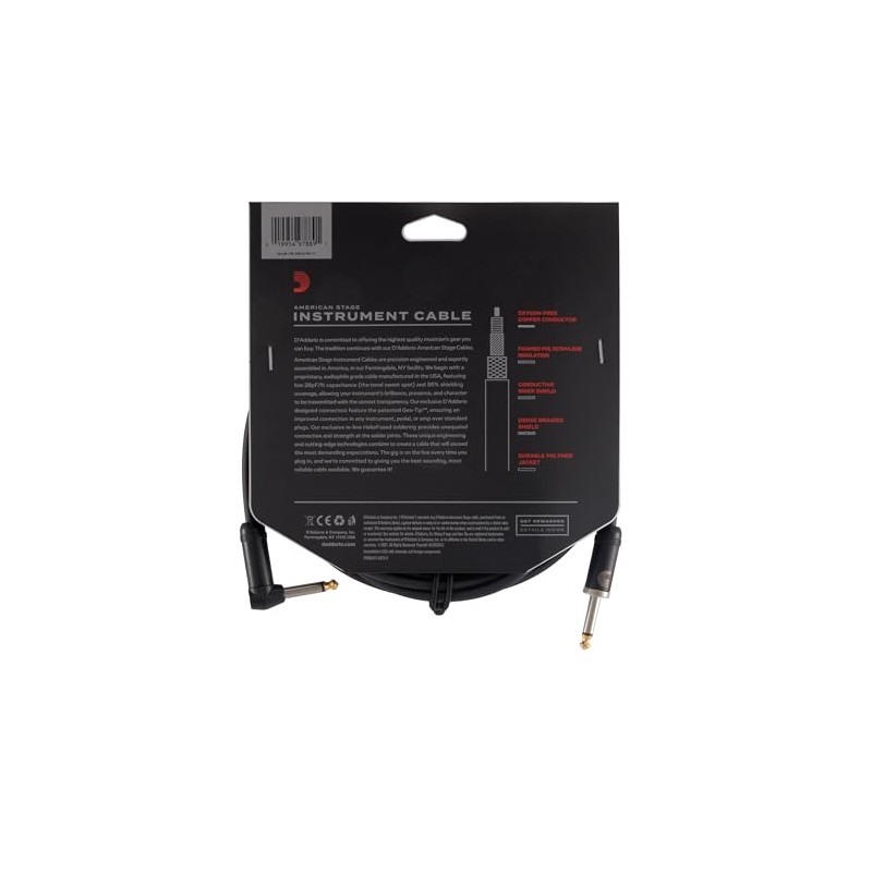 Cable para guitarra Amercian Stage, de Planet Waves