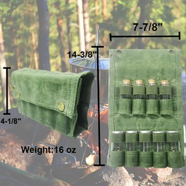 ZRSCHYG Portable Outdoor Waterproof Camping Seasoning Container Kit with 9 Jars, Spice Jars Kit for Travel/Camping