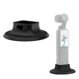 FiTSTILL Upgraded Version Silicone Non-Slip Desktop Mount for DJI Osmo Pocket 3,Lightweight and Compact,with Portable Charging Opening,Support Base Pocket3 Bottom Washable Anti Slip Surface Accessory