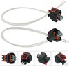 Micarun 4 Pcs 2 Wires Equipment Fuel Injector Repair Wiring