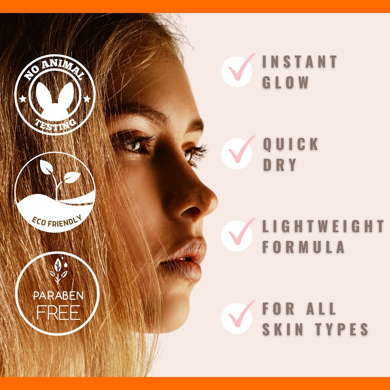 Sun Laboratories By Giesee Face Self Tanner Medium: Facial Self