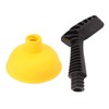Aqur2020 Mini Plunger, Multipurpose Nonslip Handle, Ergonomic Design, Small Bathroom