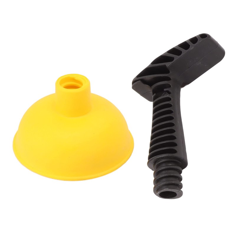 Aqur2020 Mini Plunger, Multipurpose Nonslip Handle, Ergonomic Design, Small Bathroom