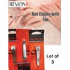 REVLON NAIL CLIP with FILE -LOT OF 3 - 32410
