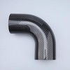 AC PERFORMANCE OD 3 inch (76mm) 90 degree Carbon Fiber