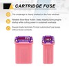 sourcing map 5 Pcs Micro Cartridge Fuses 30A 32V Slow-Blow