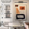 Coinmit Battery Operated Picture Light15.5Inch with Remote,10000mAh Rechargeable Wireless Picture