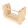 Horizontal Yarn Holder 20cm Spindle Length Increase Speed DIY Wooden