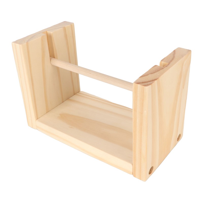 Horizontal Yarn Holder 20cm Spindle Length Increase Speed DIY Wooden