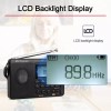 Retekess V115 FM AM SW Radio Digital Rechargeable MP3 Record