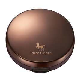 [Case + Refill] [Pure Center Horse Placenta Cushion BB Foundation] Cushion Foundation, BB Cream, Makeup Base, Stains, Dullness, Hokkaido Thoroughbred, Handy, Easy to Use, Quick and Easy, Crumble