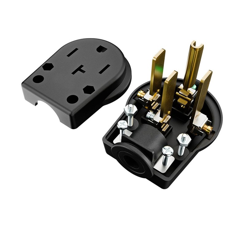 Nema 14-50P Plug 50 Amp 125/250 Volt DIY Plug, 50Amp