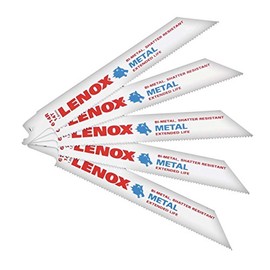 Lenox 20573-S656R 6" 6 TPI Multi Purpose Bi-Metal Reciprocating Saw Blades