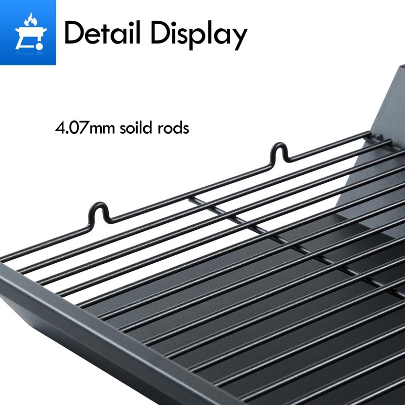 Grillflame 810-0025 Charcoal Ash Pan Replacement Parts for Nexgrill Charcoal