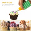 Eolilim 6PC Icing Piping Kit, Plastic Icing Bottles Easy to