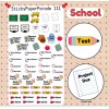 Homemade School Planner Stickers #111 / Planner Stickers  / School Stickers