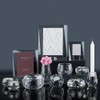 Donoucls Crystal Tealight Holder Candlestick Home Decorations for Dinner Table