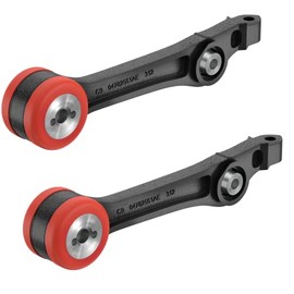 (2) Front Lower Rearward Control Arms For 2011-2023 Chrysler 300 Challenger Charger