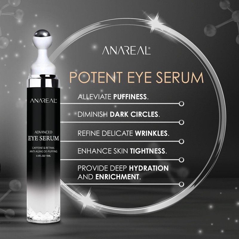 ANAREAL ANAREAL Eye Cream for Dark Circles, Dark Circles Under