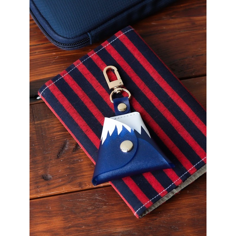 Beams Japan 56650383781 Small Items, Mt. Fuji Coin Case, Blue