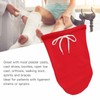 Cast Toe Cover Sock Soft Fleece Drawstring Closure Thickened Foot