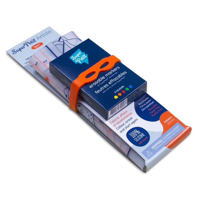 SUPER PETIT - Tischset zum Ausmalen – Sport – 5