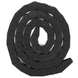 Hilitand 1m R18 Cable Drag Chain Black Nylon Wire Carrier CNC Tool 10x10mm (R18 10x10mm)