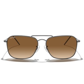 MERRY'S Retro Metal Square Aviator Polarized Sunglasses for Men Women S6028