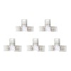 YUTOKEER T-shaped Connector for 6-Pin 12mm LED Strip, Solderless Connection,
