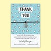 WishStrings, Thank You - Friendship Bracelet – Beautiful String Bracelets