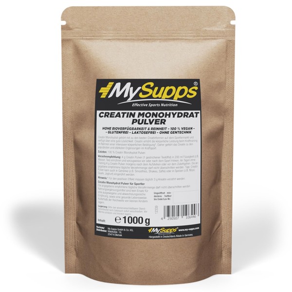 My Supps My Supps Creatin Monohydrat Pulver 1.000g C 100