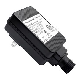 Dirduaid LED Transformer 12V 1.5A Inflatable Adapter Replacement Class 2 Power Unit, IP44 Low Voltage Transformer US Plug for Christmas Light, Inflatable Decoration (12V18W 1Pack)