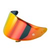 Generisch Visor for Suomy Stellar Speedstar Track-1 TX-Pro (Red/Gold)