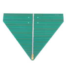 UWB Log Periodic Antenna, 600MHz to 6000MHz 50W High Gain WiFi Ultra Wideband Log Periodic Antenna for Industrial Field