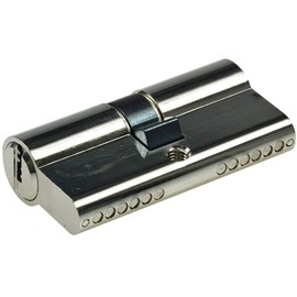 Lock Cylinder Profile Cylinder Door Cylinder for DIN Mortice Locks Increased Security Cylinder with 5 Security Keys 60 mm 30 + 30 mm