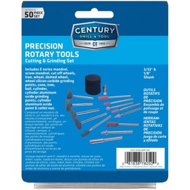 Century Drill and Tool 78050 Precision Rotary Tool Set, 50-Piece