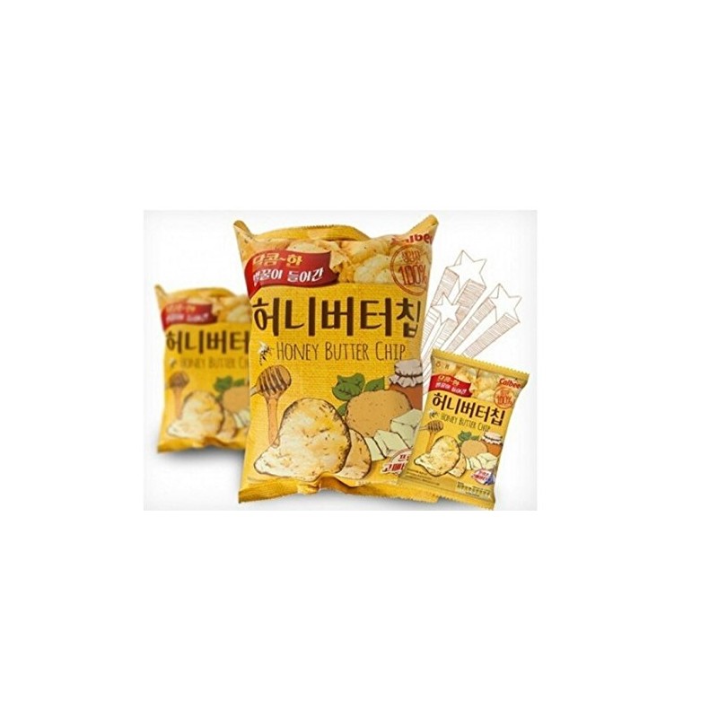 3 Pcs Honey Butter Chip New Korea Potato Snack (60g