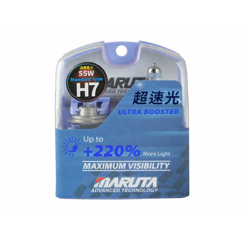 MARUTA H7 55W ULTRA BOOSTER - Maximale Sichtbarkeit 220% |