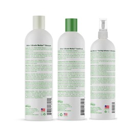 Hawaiian Silky 14-in-1 Miracle Worker Hair Care Set, Shampoo, Conditioner and Activator Spray, 16 Fl Oz Each