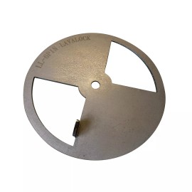 generic 6"  BBQ GRILL SMOKER PIT WOOD STOVE AIR DAMPER SMOKE FIREBOX VENT DIY PARTS