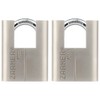 Zarker J45S keyed Alike Padlocks, Heavy Duty Stainless Steel Shackle