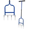 YOWPSY Spike Tine Fork Lawn Aerator - Four 5.2'' Stainless