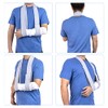 Arm Sling Adjustable Shoulder Support Sling (Purple)