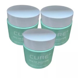 Kim Jung Moon Aloe 김정문알로에 큐어 리알로에 시그니처 크림 55ml 3개 KJM Alloev Cure Realloe Signature Cream 55ml 3pcs