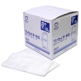 wanuxeiga-ze Alpha 3821 30 X 30 cm 8 Fold (breathtaking Fold) 100 Piece [General Medical Equipment]